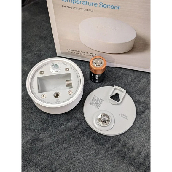 Google Nest T5000SF Temperature Sensor & Battery - no box, 3 - Picture 2 of 5